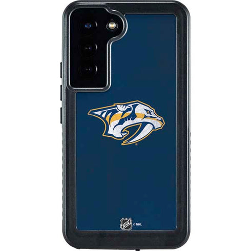 NHL Nashville Predators Distressed Galaxy S23 Plus Waterproof Case