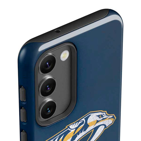 NHL Nashville Predators Distressed Galaxy S23 Pro Case