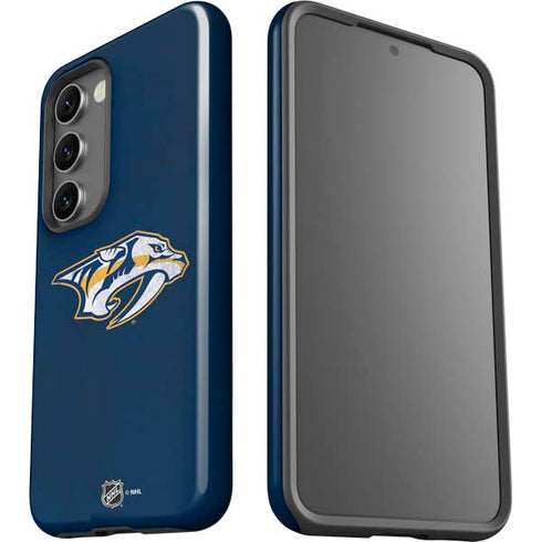 NHL Nashville Predators Distressed Galaxy S23 Pro Case