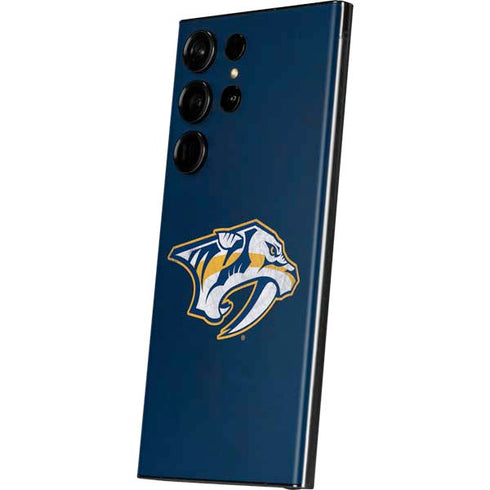 NHL Nashville Predators Distressed Galaxy S23 Ultra Skin