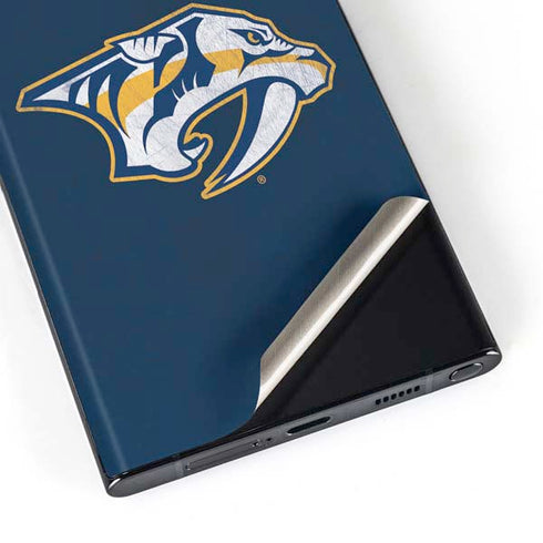 NHL Nashville Predators Distressed Galaxy S23 Ultra Skin