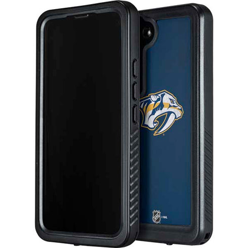 NHL Nashville Predators Distressed Galaxy S23 Waterproof Case