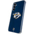 NHL Nashville Predators Distressed Galaxy S24 Clear Case