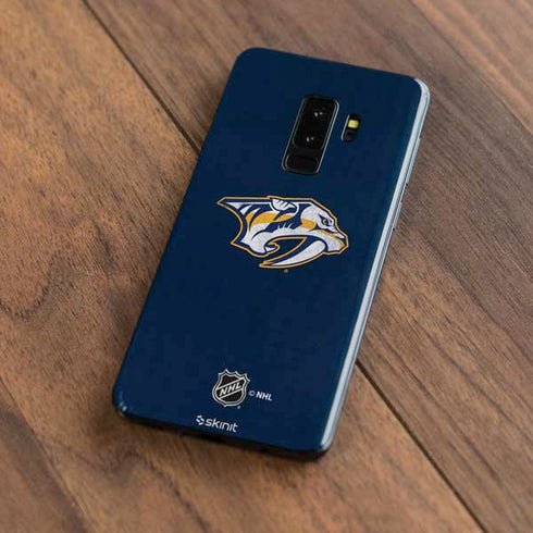 NHL Nashville Predators Distressed Galaxy S9 Plus Skin