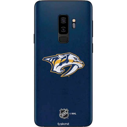 NHL Nashville Predators Distressed Galaxy S9 Plus Skin