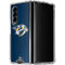 NHL Nashville Predators Distressed Galaxy Z Fold4 5G Clear Case