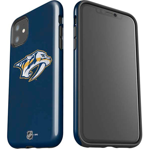 NHL Nashville Predators Distressed iPhone 11 Impact Case