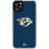 NHL Nashville Predators Distressed iPhone 11 Pro Clear Case