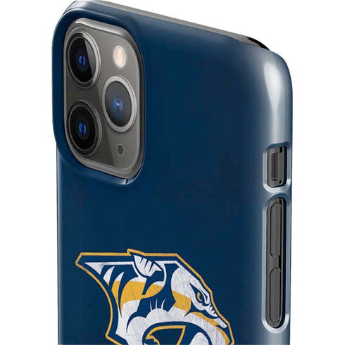 NHL Nashville Predators Distressed iPhone 11 Pro Lite Case