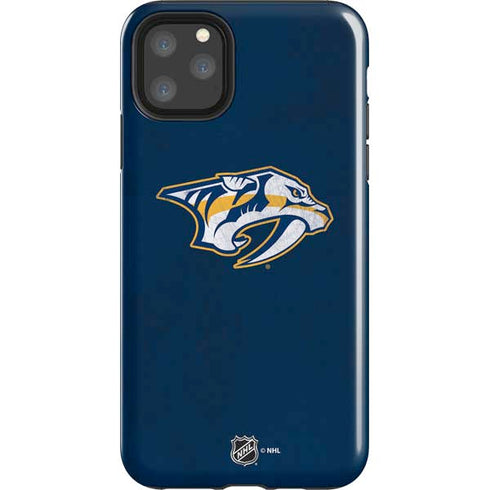 NHL Nashville Predators Distressed iPhone 11 Pro Max Impact Case
