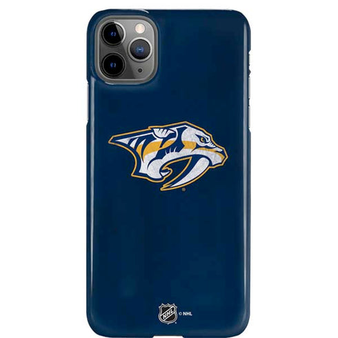NHL Nashville Predators Distressed iPhone 11 Pro Max Lite Case