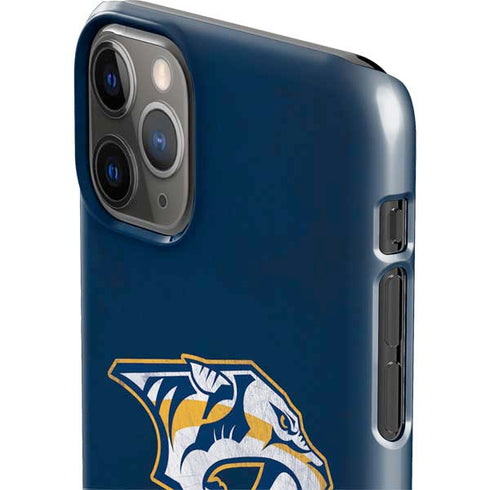 NHL Nashville Predators Distressed iPhone 11 Pro Max Lite Case