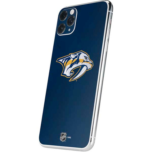 NHL Nashville Predators Distressed iPhone 11 Pro Max Skin