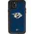 NHL Nashville Predators Distressed iPhone 11 Pro Max Waterproof Case
