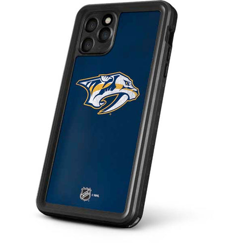 NHL Nashville Predators Distressed iPhone 11 Pro Max Waterproof Case