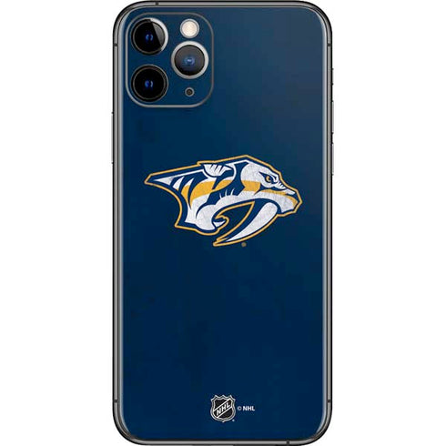NHL Nashville Predators Distressed iPhone 11 Pro Skin