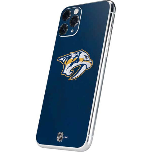 NHL Nashville Predators Distressed iPhone 11 Pro Skin