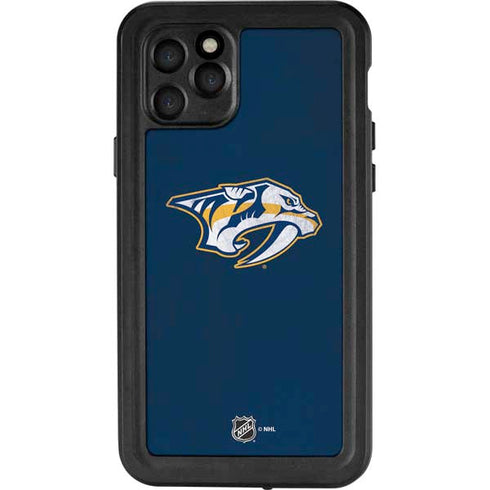 NHL Nashville Predators Distressed iPhone 11 Pro Waterproof Case