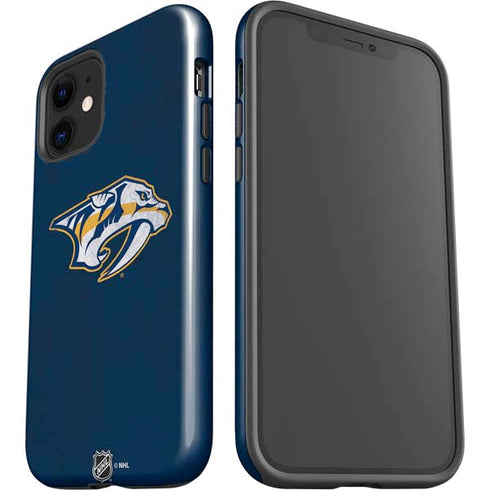 NHL Nashville Predators Distressed iPhone 12 Impact Case