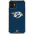 NHL Nashville Predators Distressed iPhone 12 Mini Clear Case