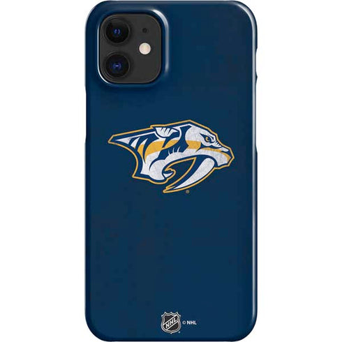 NHL Nashville Predators Distressed iPhone 12 Mini Lite Case