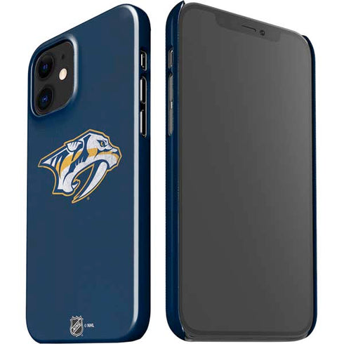 NHL Nashville Predators Distressed iPhone 12 Mini Lite Case