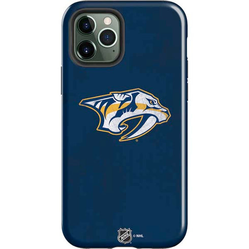 NHL Nashville Predators Distressed iPhone 12 Pro Impact Case