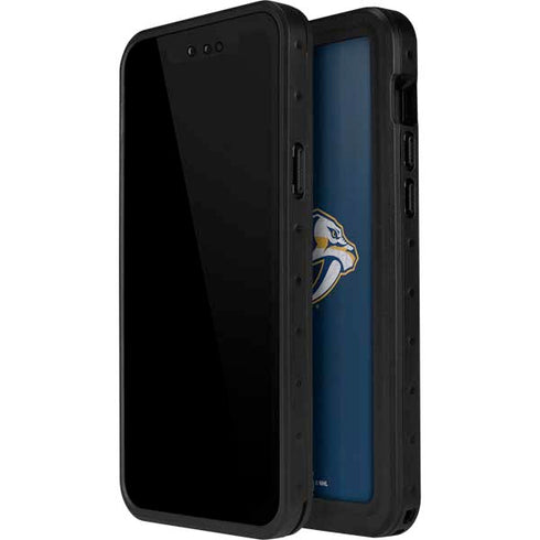 NHL Nashville Predators Distressed iPhone 12 Pro Waterproof Case