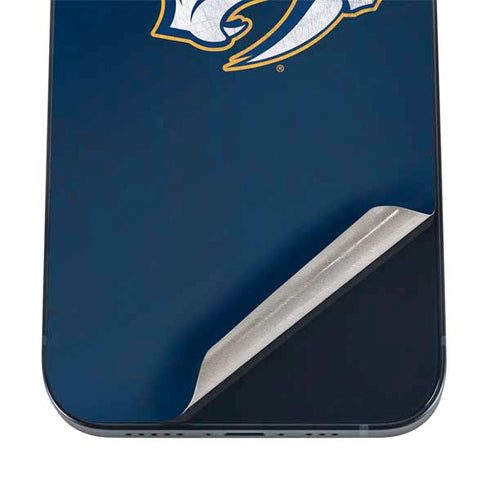 NHL Nashville Predators Distressed iPhone 12 Skin