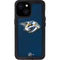 NHL Nashville Predators Distressed iPhone 13 Mini Waterproof Case