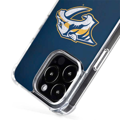 NHL Nashville Predators Distressed iPhone 13 Pro Max MagSafe Case