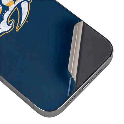 NHL Nashville Predators Distressed iPhone 13 Pro Max Skin