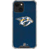 NHL Nashville Predators Distressed iPhone 14 Clear Case