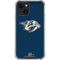 NHL Nashville Predators Distressed iPhone 15 Plus Clear Case