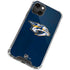 NHL Nashville Predators Distressed iPhone 15 Plus Clear Case
