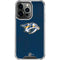 NHL Nashville Predators Distressed iPhone 15 Pro Clear Case