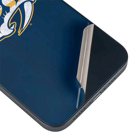 NHL Nashville Predators Distressed iPhone 14 Skin