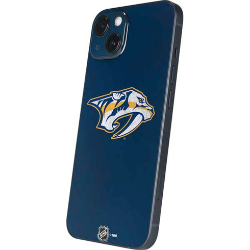 NHL Nashville Predators Distressed iPhone 15 Skin