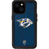 NHL Nashville Predators Distressed iPhone 15 Waterproof Case