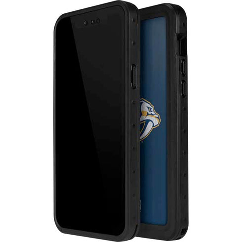 NHL Nashville Predators Distressed iPhone 15 Waterproof Case