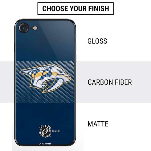 NHL Nashville Predators Distressed iPhone SE (2nd & 3rd Gen) Skin