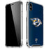 NHL Nashville Predators Distressed iPhone XS Max Clear Case