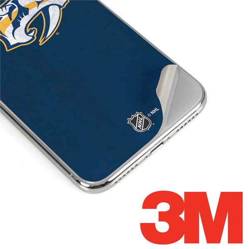 NHL Nashville Predators Distressed iPhone XS Max Skin