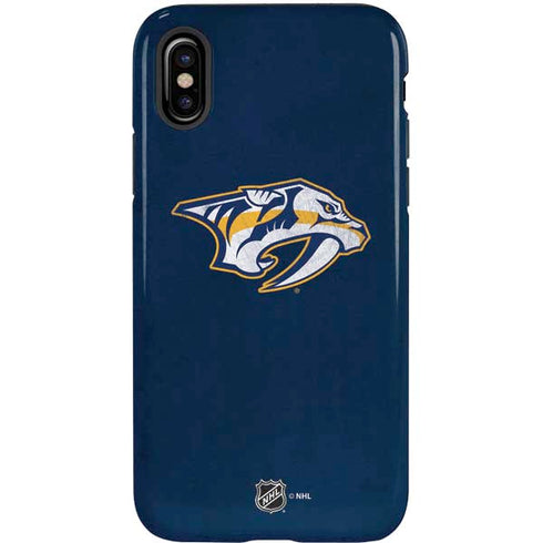 NHL Nashville Predators Distressed iPhone XS Pro Case