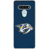 NHL Nashville Predators Distressed LG Stylo 6 Clear Case