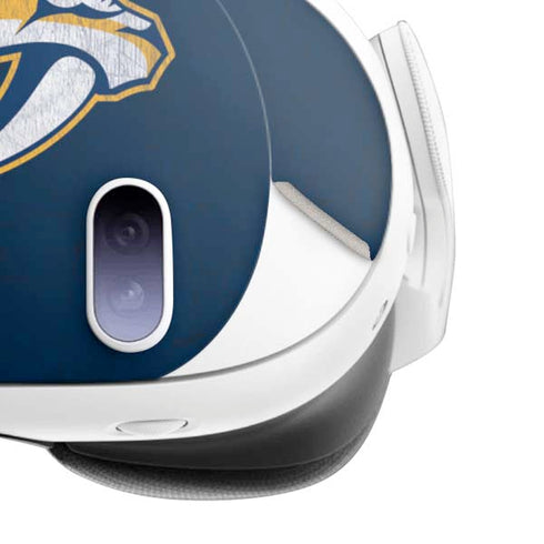 NHL Nashville Predators Distressed Meta Quest 3 Skin