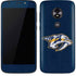 NHL Nashville Predators Distressed Moto E5 Play Skin