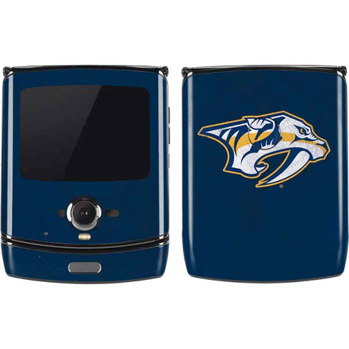 NHL Nashville Predators Distressed Motorola RAZR Skin