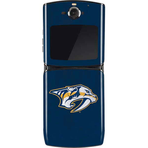NHL Nashville Predators Distressed Motorola RAZR Skin