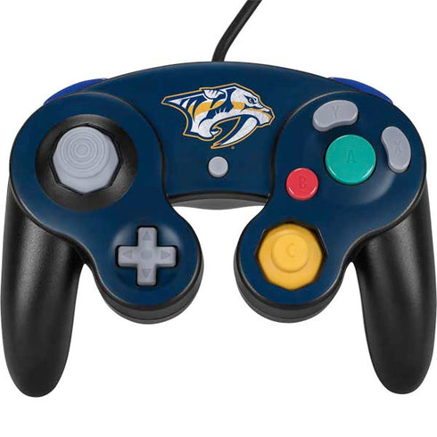 NHL Nashville Predators Distressed Nintendo GameCube Controller Skin